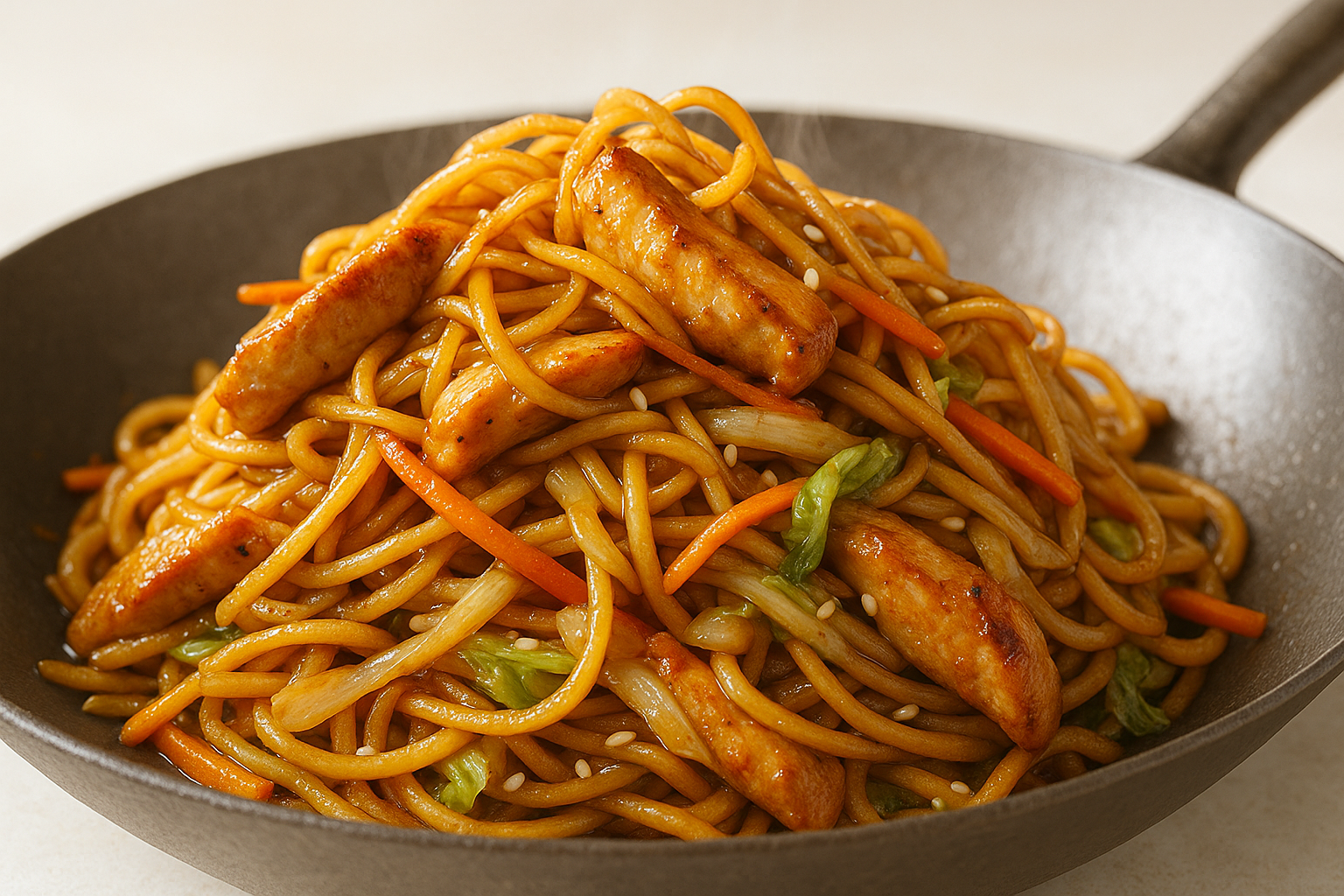 Chicken Chow Mein Fakeaway