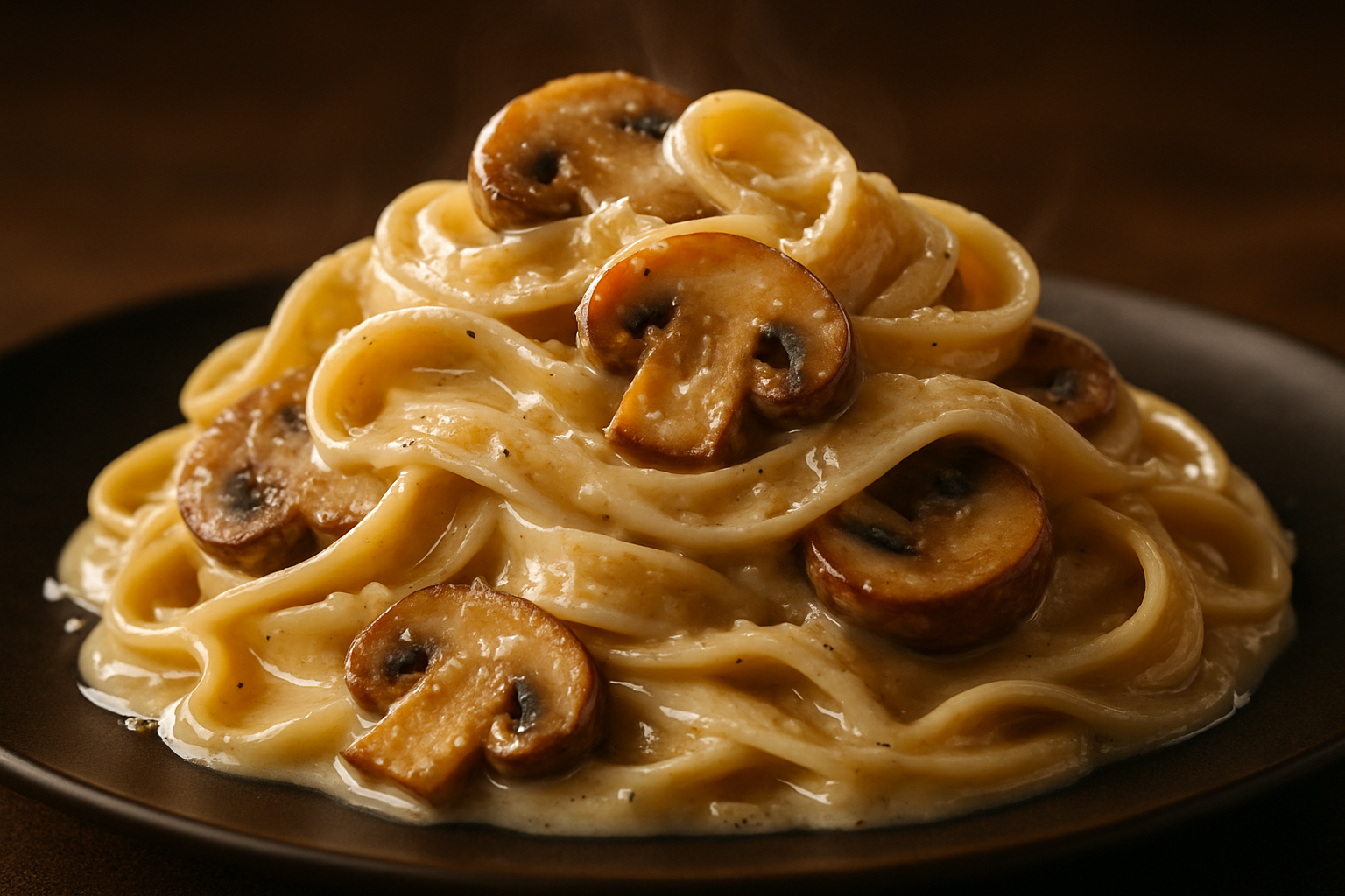 Creamy Mushroom Pasta That Seduces You