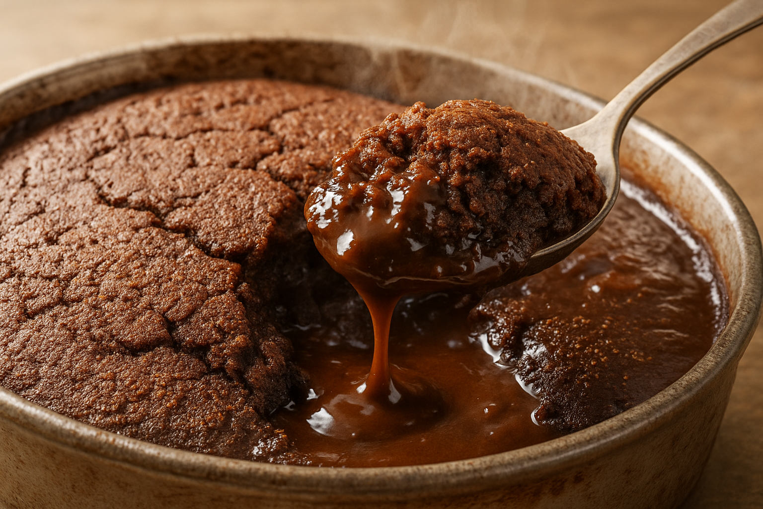Chocolate Self-Saucing Pudding